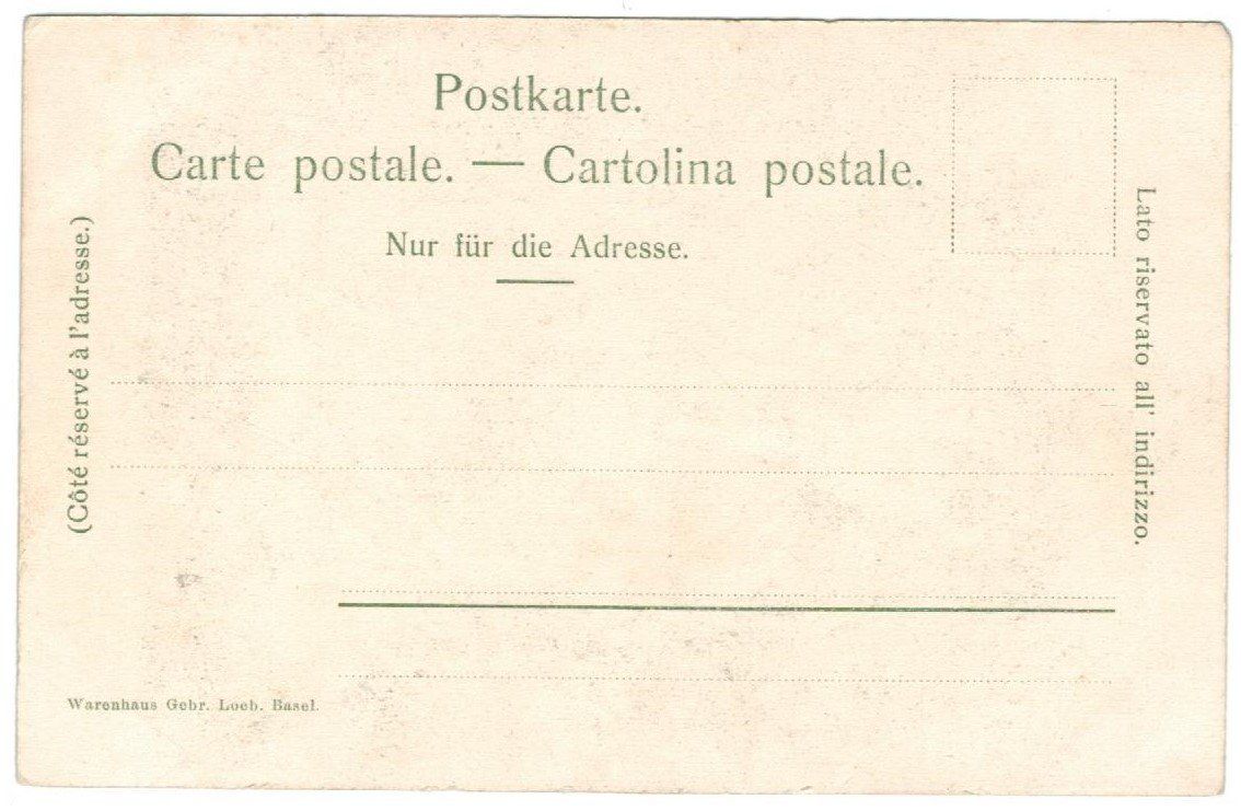 Cartoline postali: AK Basel, Rathaus – Usato da Zürich venduto da Tolima194 1