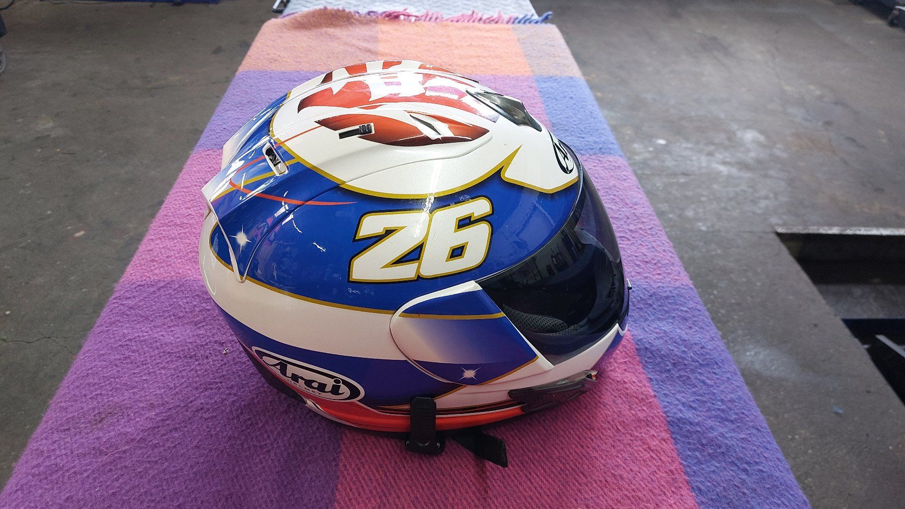 Arai Caschi & visiere: Arai Little Samurai Motorradhelm, Grösse  XL – Nuovo (secondo la descrizione) da Orpund venduto da Regenbogen19 2