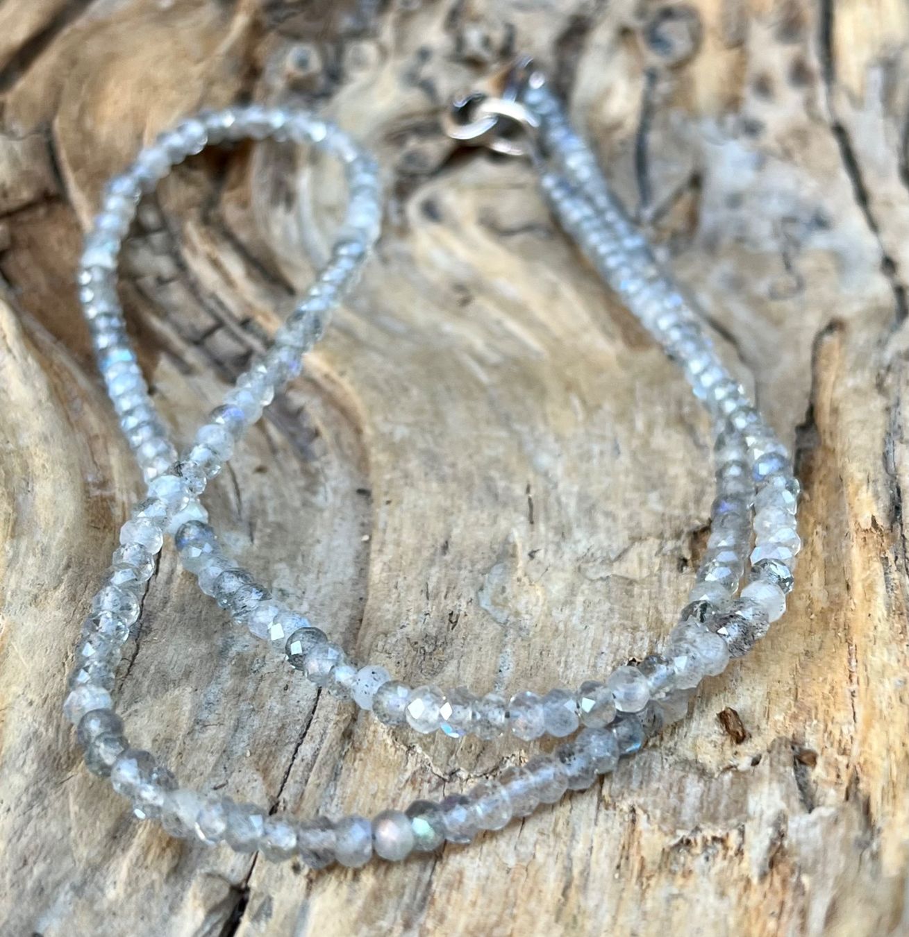 Catenine: Labradorit Kette – Nuovo (secondo la descrizione) da Diegten venduto da hamofi57 6