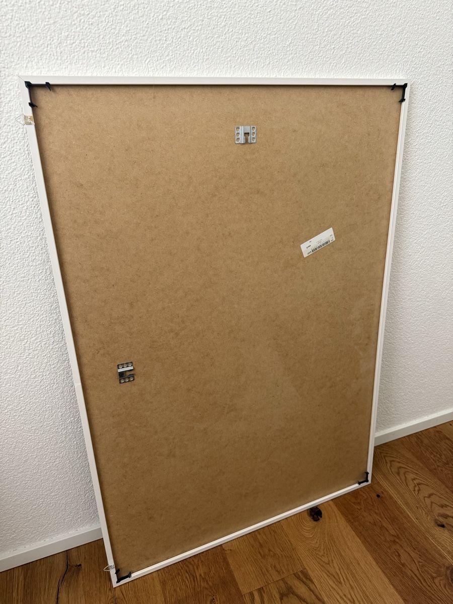 Bilderrahmen: Bilderrahmen weiss 100 x 70 cm  – Gebraucht aus Oberentfelden von rma_mmg2 1