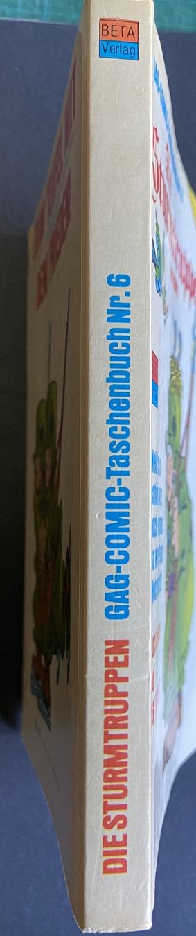 Fumetti: Gag-Comic-Taschenbuch Nr. 6  "Die Sturmtruppen" – Usato da Böckten venduto da Hansi36 3