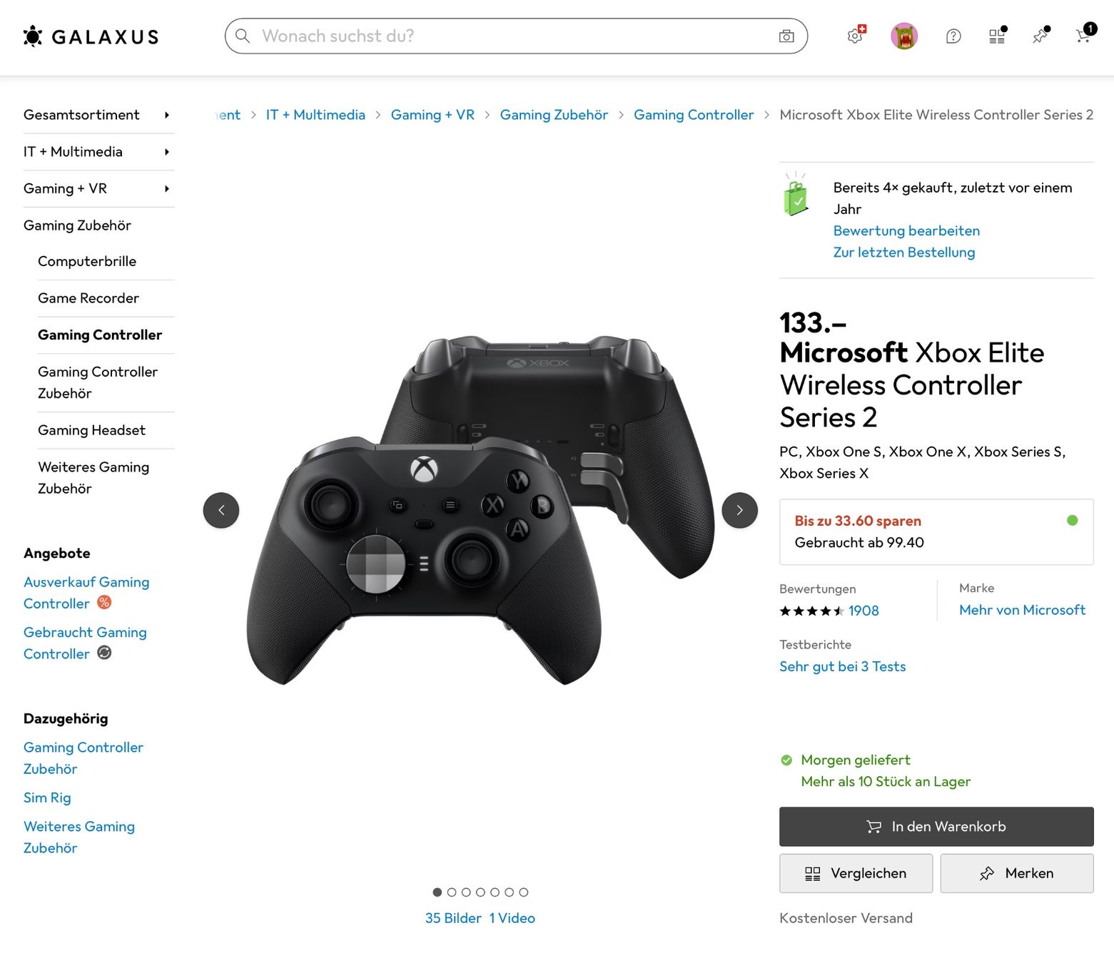 Microsoft Konsolen: Xbox Series X – Gebraucht aus basel von kevinbasel92 5