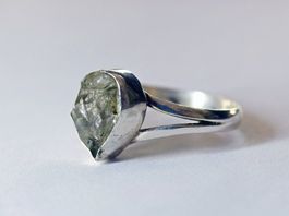Ring Silber 925 mit Herkimer-Diamant