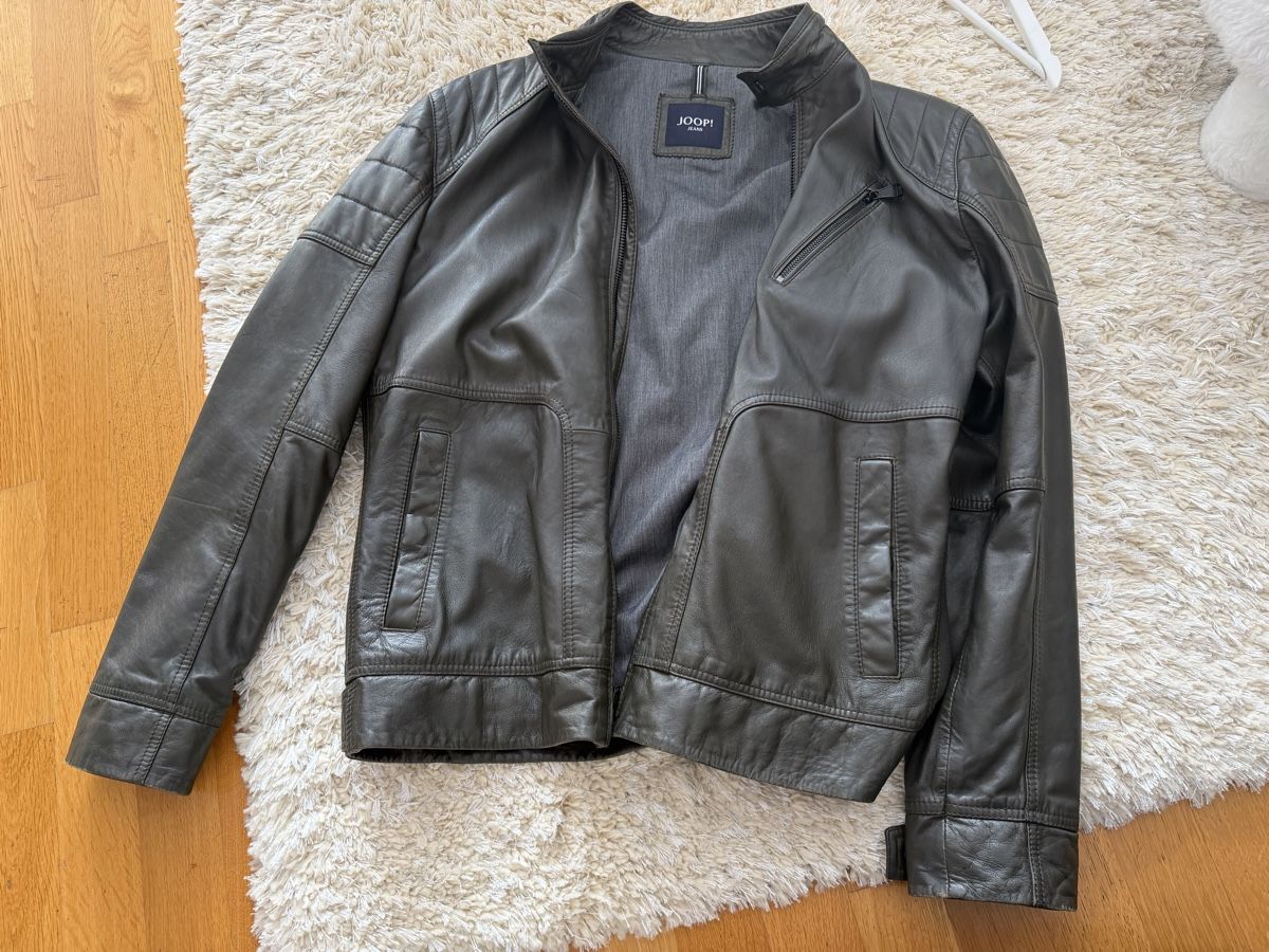Joop Jacken: Joop Leder Jacke – Gebraucht aus St.Gallen von bubo2008