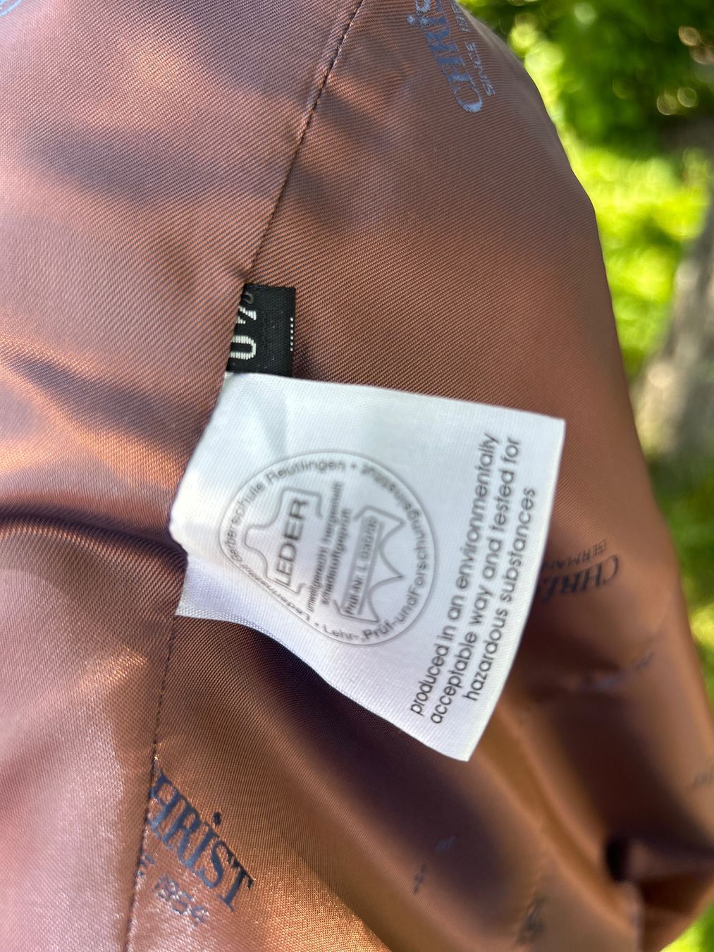 Christ Giacche: Lederjacke – Usato da Erlinsbach SO venduto da mat_6csf 9