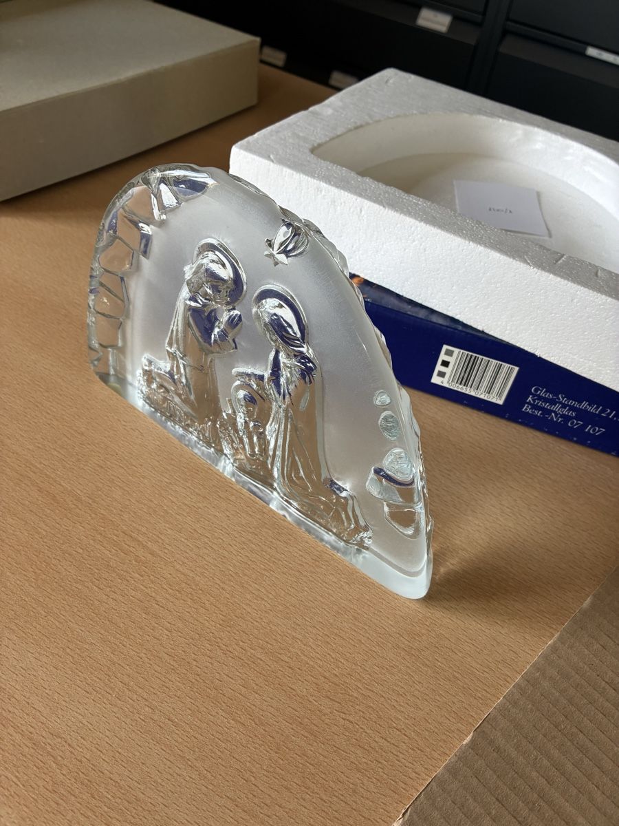 Toutes les décorations: Glas Krippe – D'occasion à Niederuzwil par Miami1999 3