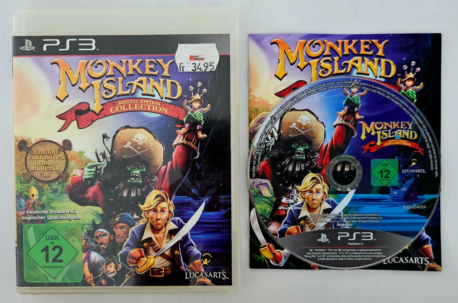 Sony Giochi: Monkey Island Special Edition Collection (PS3) – Usato da Holziken venduto da Miglioregamesnmore