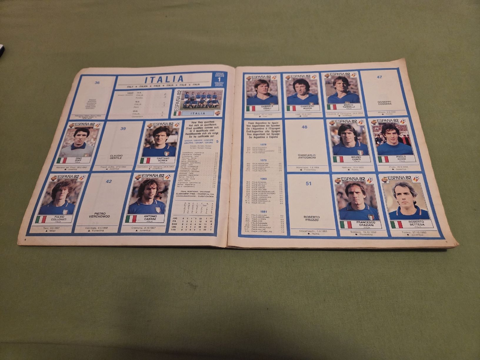 Panini Album: Panini Album WM 1982 – Usato da Embrach venduto da MamaSantos 2
