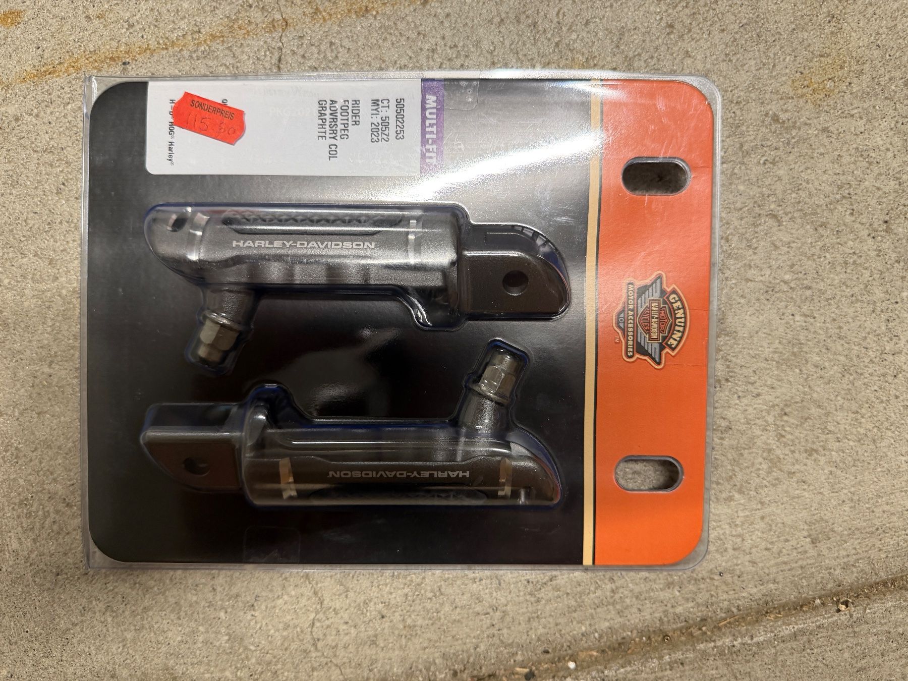Harley-Davidson Toutes les pièces détachées moto: 50502253 Harley-Davidson Fahrerfussrasten – Neuf avec emballage d'origine à Ostermundigen par jas_9j7d 1