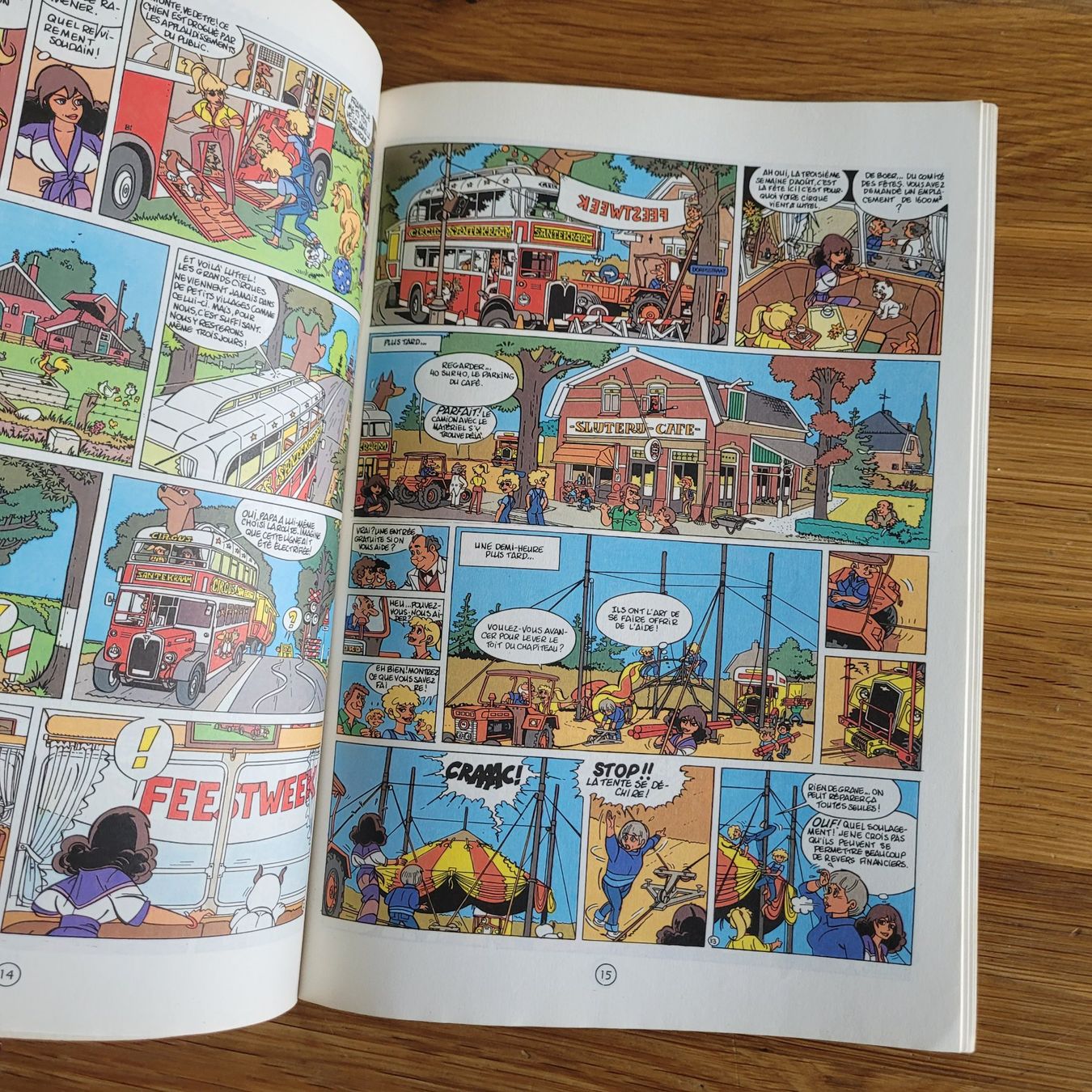 Fumetti: BD EO Cotée Franka 3. Drôle De Cirque – Usato da Biel/Bienne venduto da Destockweb 1
