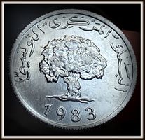 TUNESIEN 5 MILLIEMES 1983