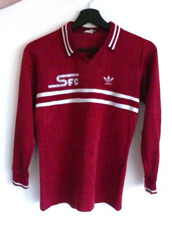 Home, Servette FC 1983-1984, maillot vintage football, S