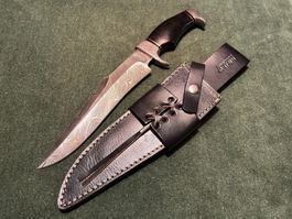 Damast Jagdmesser / Outdoor Messer
