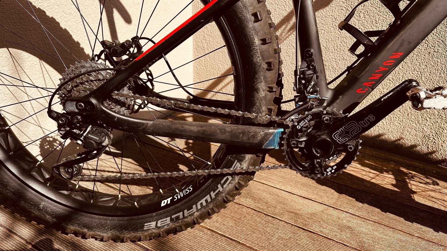 Canyon Velos: Canyon Fat Bike Carbon mit Federgabel bis Körpergrösse 1.80m – Gebraucht aus Wangen SZ von Cohibarobusto 4