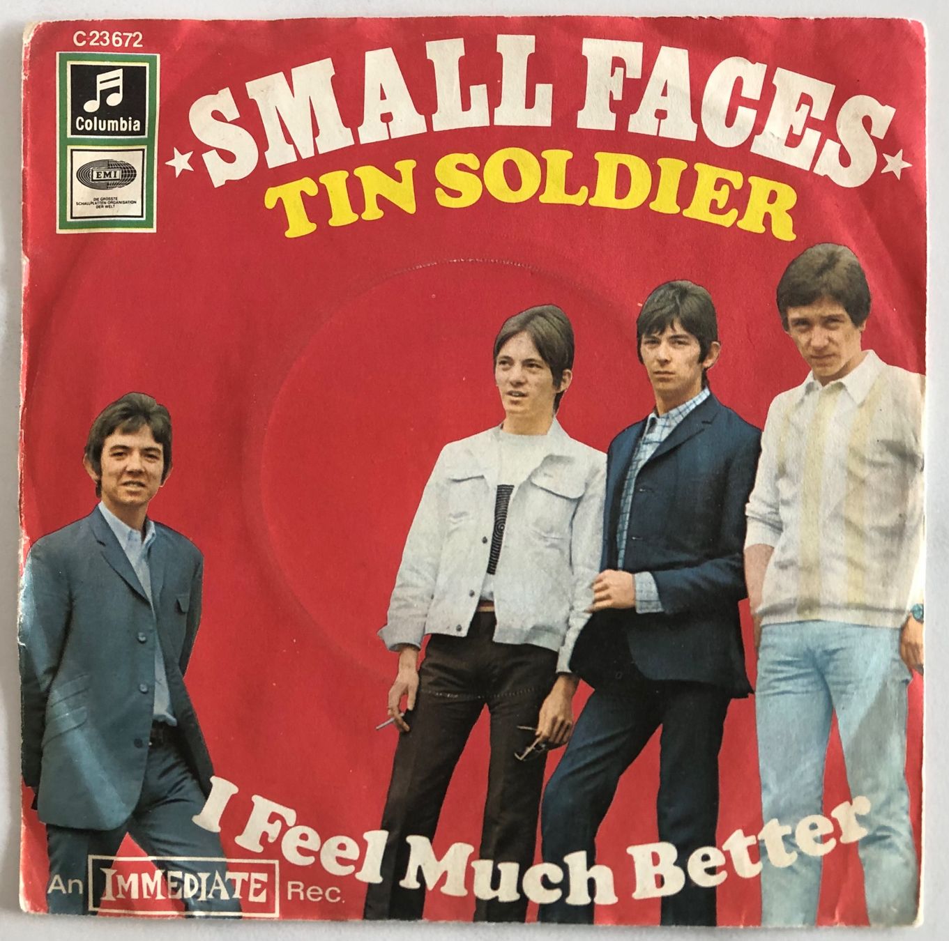Dischi in vinile: SMALL FACES - TIN SOLDIER – Usato da Poliez-Pittet venduto da Newtown-Records