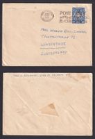 Brief Tanganyika - Kenia - Uganda nach Winterthur 05.11.1953