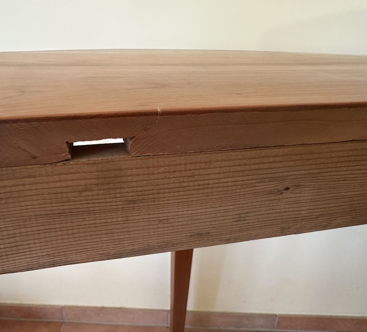 Tavoli: Biedermeier Kirschbaum Demi Lune – Usato da Gersau venduto da Sidharta7 3