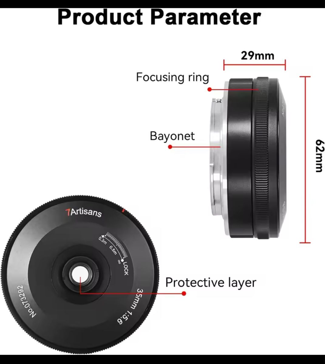 7artisans Obiettivi: Objectif 7Artisans 35mm f5.6 fixe pancake Sony FE – Nuovo e nell'imballaggio originale da Boudry venduto da martin8mum 3