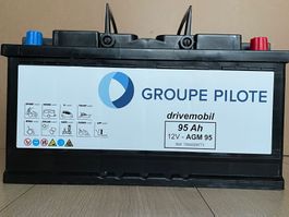 Aufbaubatterie AGM 12V  95 Ah
