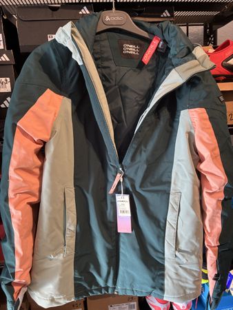 Skijacke O'Neill gruen rosa Groesse 176 neu mit Etikett
