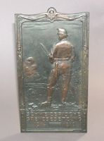 METALLRELIEF CLUS SCHWEIZERISCHE GRENZBESETZUNG 1914-1919