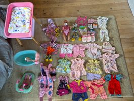 Grosses Baby Born Puppen Set