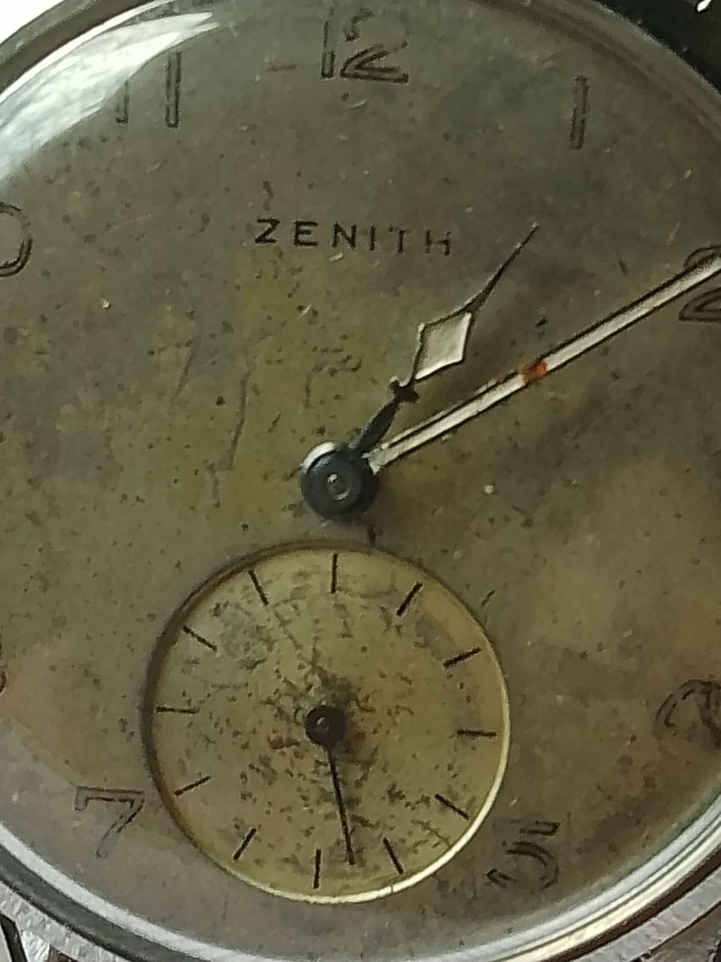 Zenith Orologi: Zenith Antik handaufzug 34 mm läuft Super  – Usato da Agno venduto da sam2608 3