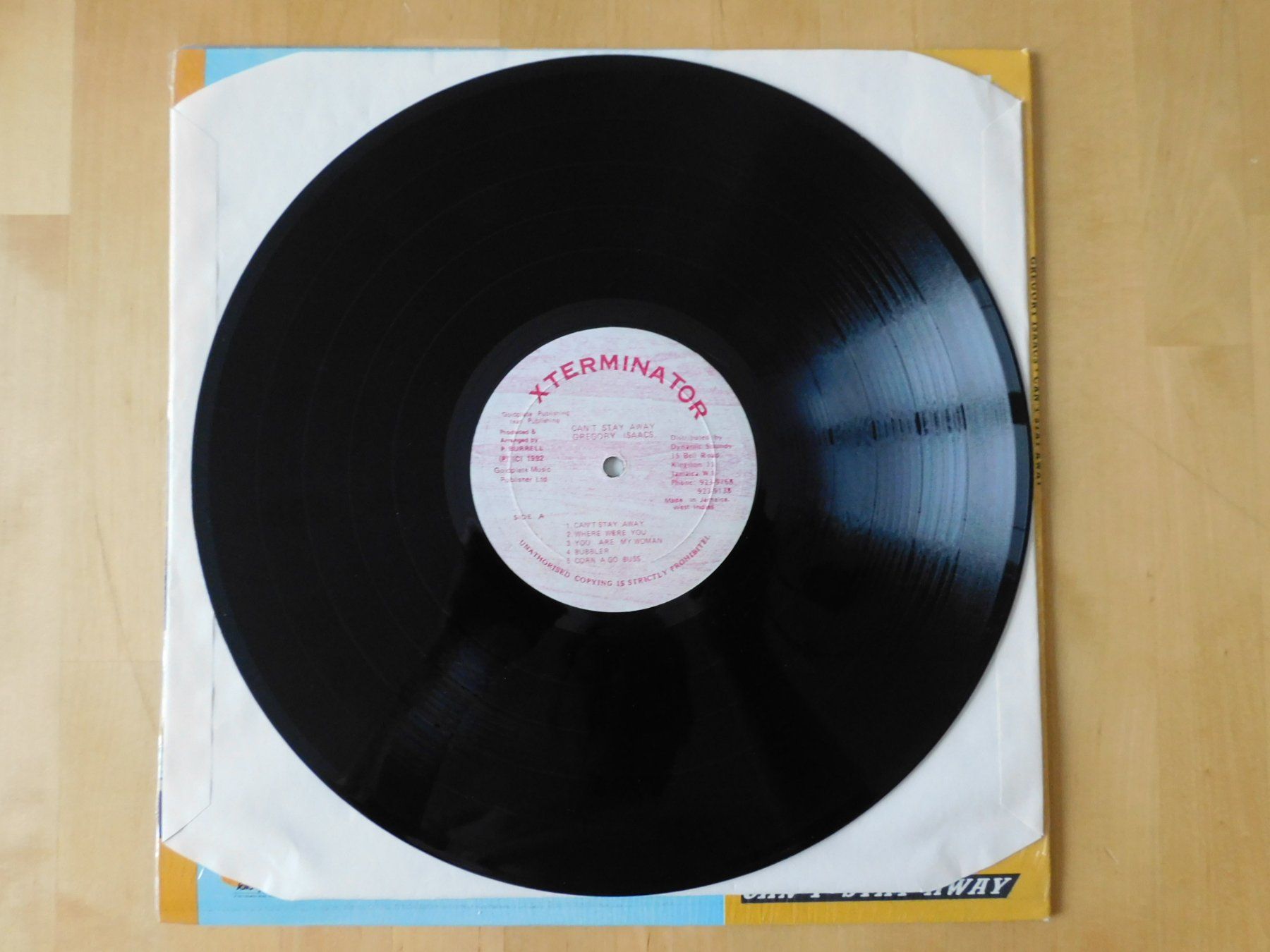 Schallplatten: Gregory Isaacs – Can't Stay Away – Gebraucht aus Emmenbrücke von Dickens 2