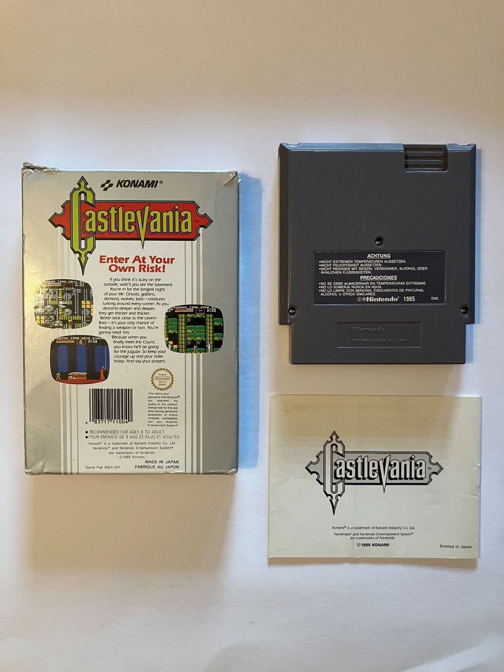 Nintendo Giochi: Castlevania – NES – Usato da Ecublens VD venduto da Le_marchand_geek 1