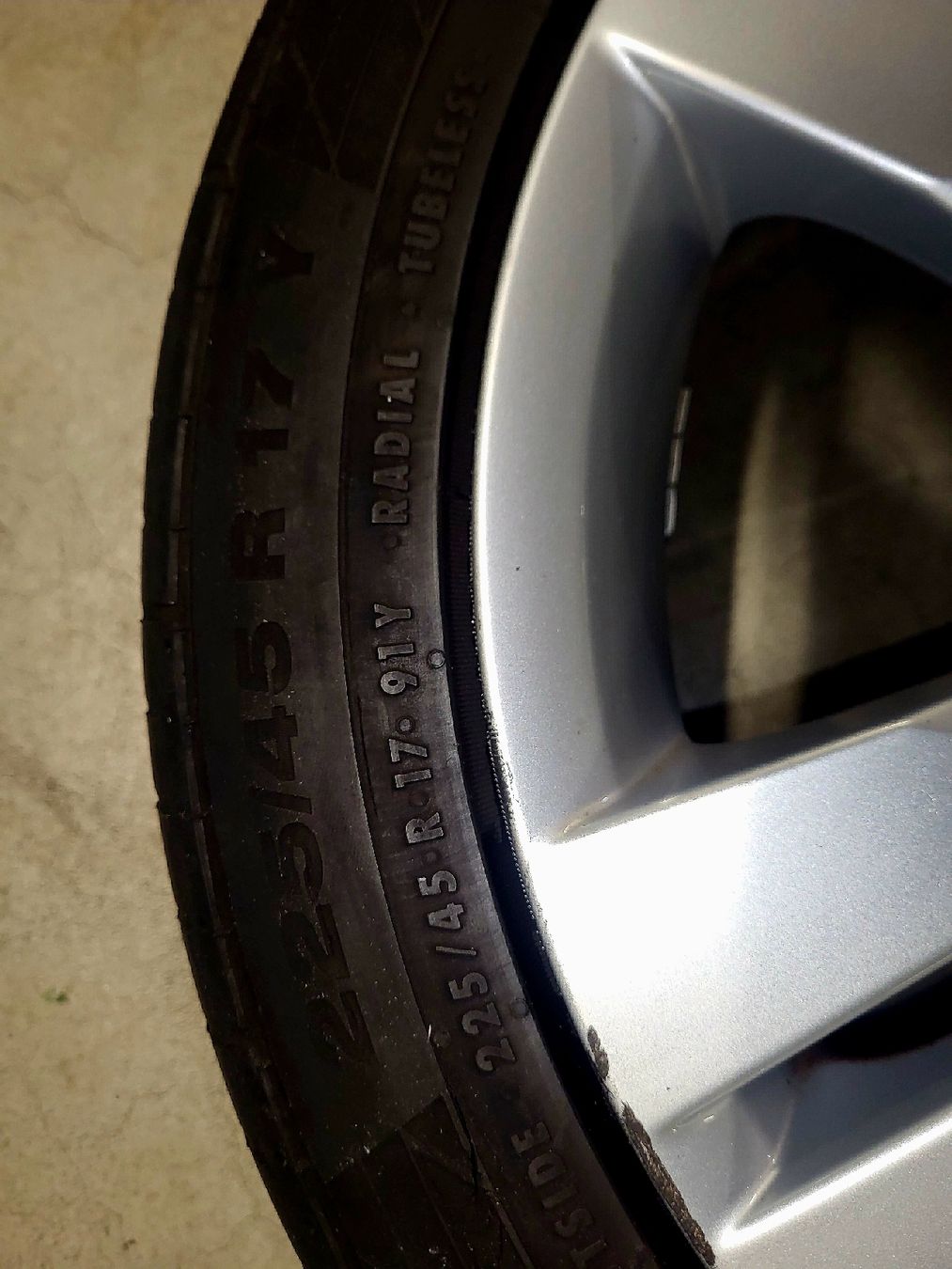 Pneumatici & Ruote complete: 17" original Felgen Mercedes – Usato da Bülach venduto da Loco02 5