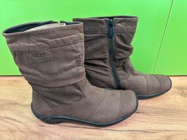 Wolky Damen Stiefeletten braun Leder / Gr. 37 NEU NEU!!
