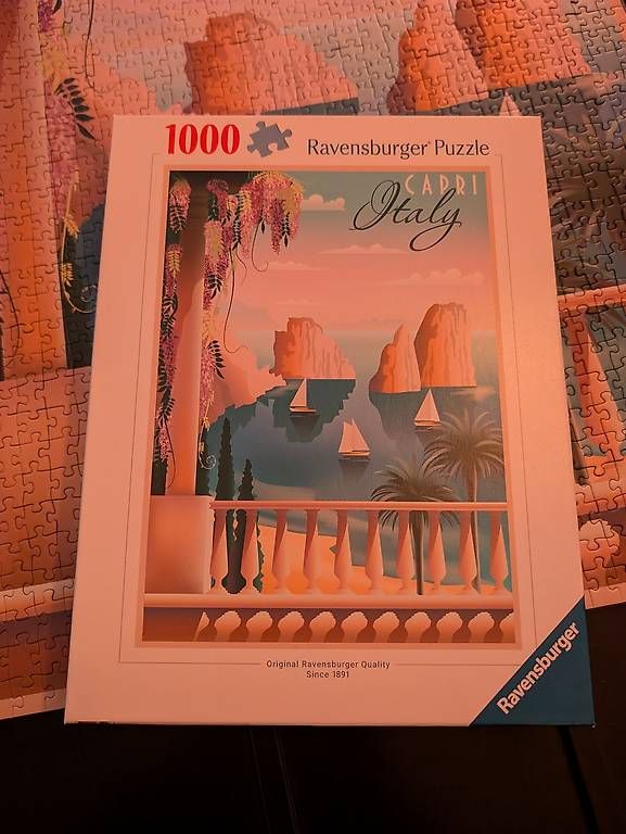 Ravensburger Puzzle: Ravensburger Puzzle Capri - 1000 Teile – Usato da Konolfingen venduto da Honey870 1