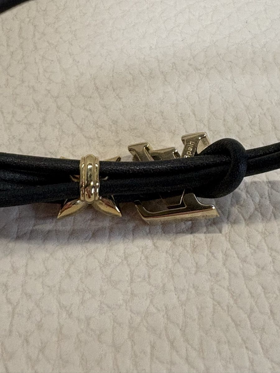 Louis Vuitton Bracciali & Braccialetti: Bracelet Louis Vuitton Noir en cuir – Nuovo e nell'imballaggio originale da Sierre venduto da pfe_sn85 1