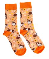 Socken Meerschweinchen/Blumen/Guinea pig/Flowers