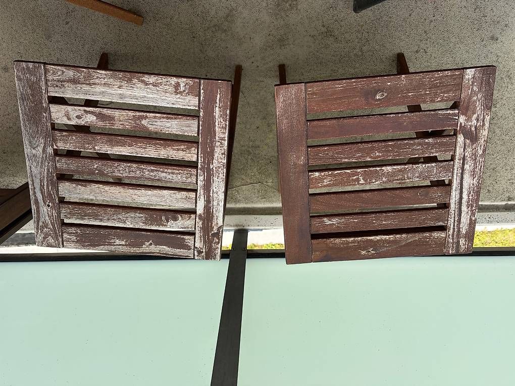 Set di tavolo e panche: Balkonmöbel zu verkaufen – Usato da Steffisburg venduto da n.leichtnam 3