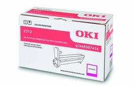 Original OKI C712n, Oki C712dn magenta Drum, 46507414