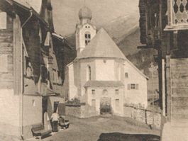 BRIGELS: Dorfpassage, Meisser-AK ~1910