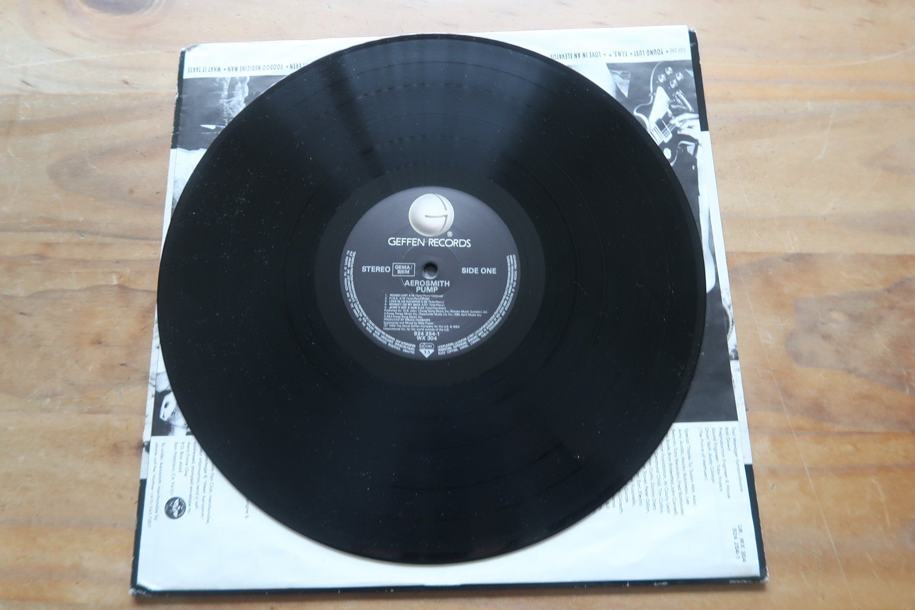 Dischi in vinile: AEROSMITH - PUMP - VINYL LP – Usato da Basel venduto da Patiscat 3