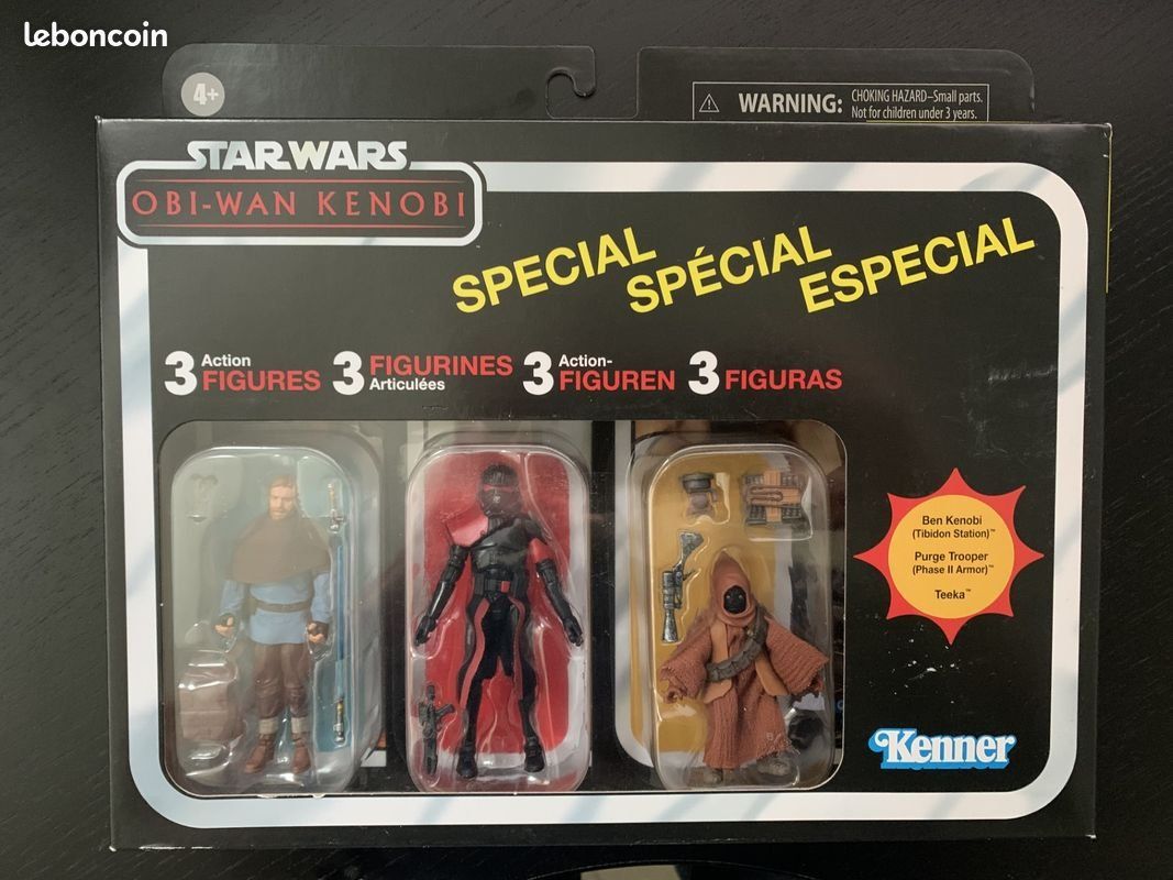 Hasbro Giocattoli: Star Wars Vintage collection 3 Pack - Obi-Wan Kenobi – Nuovo (secondo la descrizione) da Gimel venduto da marchaux2006