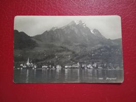 Hergiswil Nidwalden 1924 s/w Karte