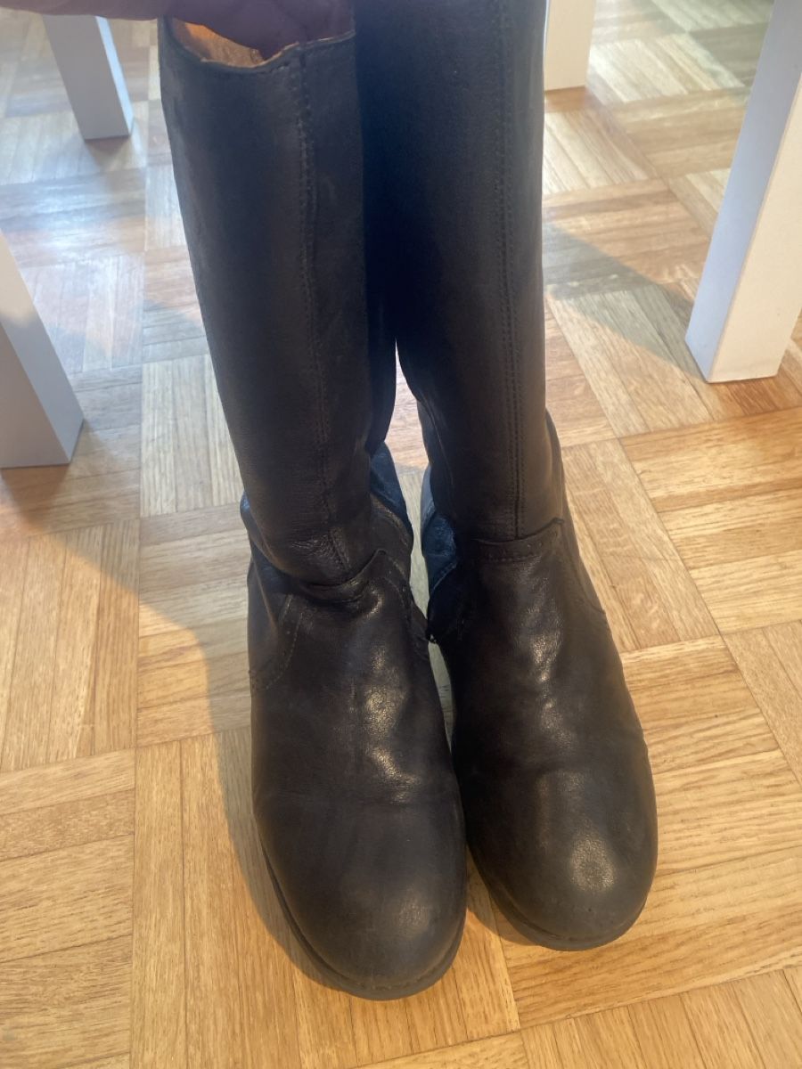 Bisgaard Scarpe da donna: Leder-Stiefel Bisgaard – Usato da Windisch venduto da Rageetli2 1