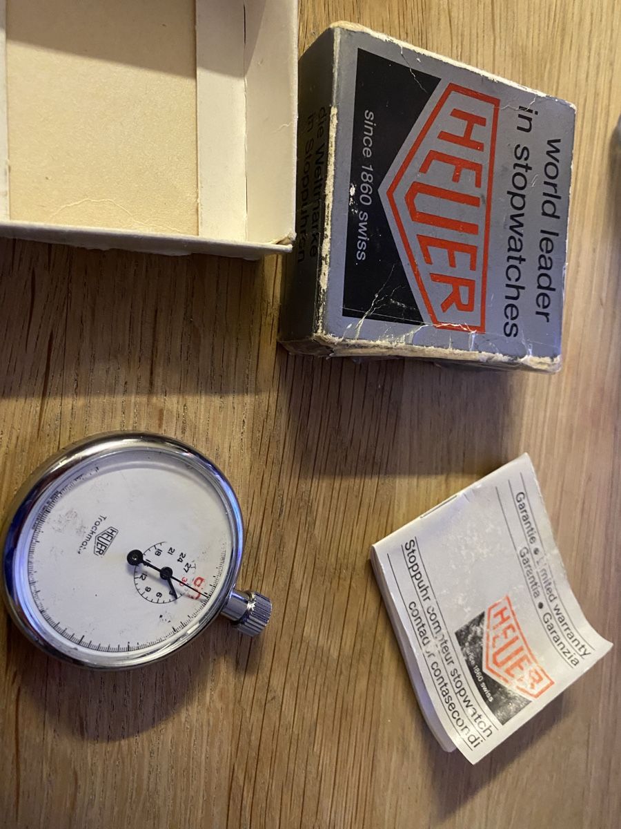 Tag Heuer Uhren: Heuer Stoppuhr – Gebraucht aus Biel/Bienne von gasse85 3