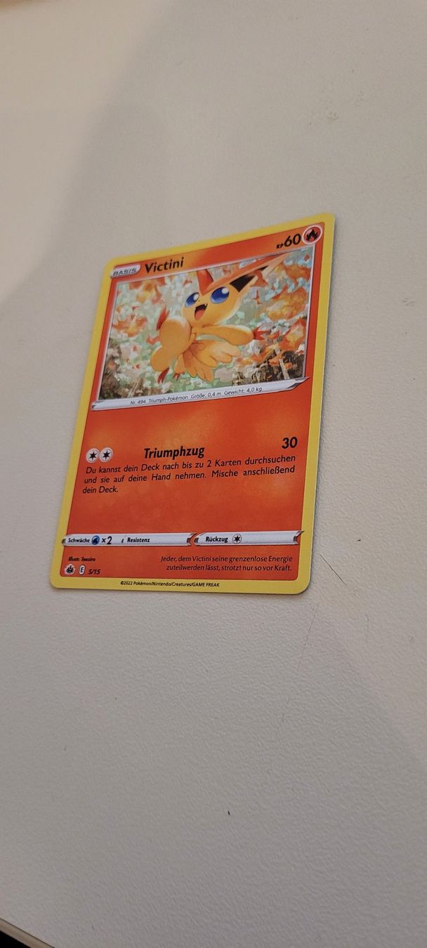 Pokémon Carte collezionabili: Pokemon Victini 5/15 Basis Deutsch – Nuovo (secondo la descrizione) da Adlikon b.Regensdf venduto da ChriZ86 1