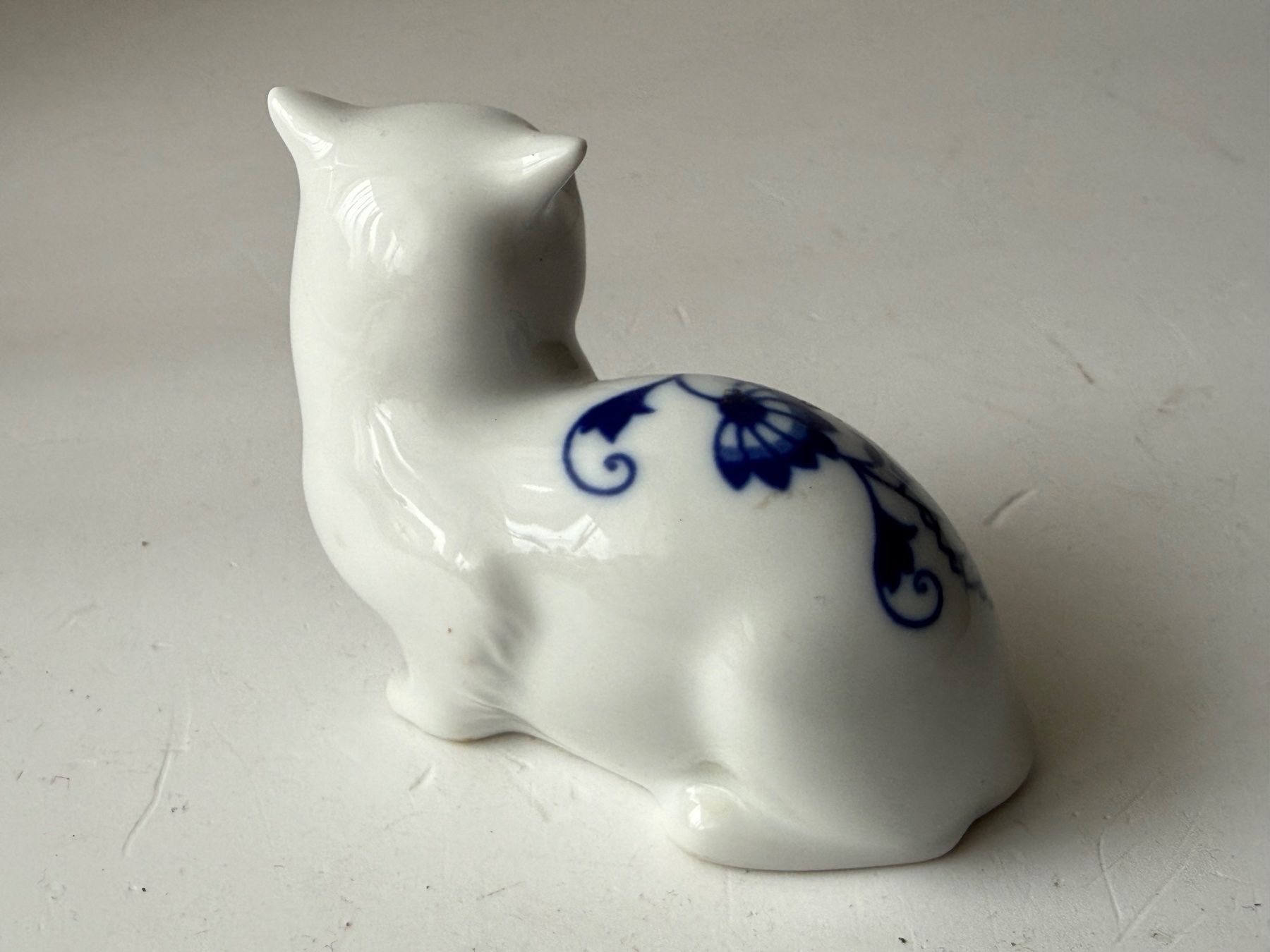 Statuette: Katze aus Porzelan – Usato da Zwingen venduto da moje1 3