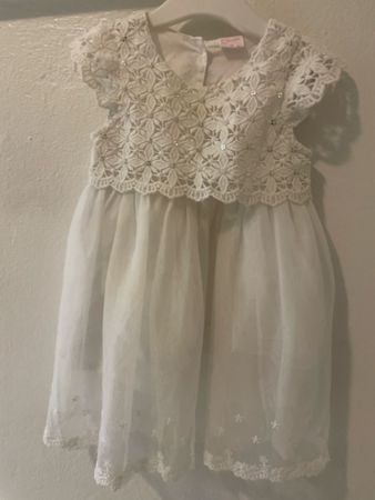 Festliches Kleid Gr. 86, Tüll, Spitze, perfekt für Taufe
