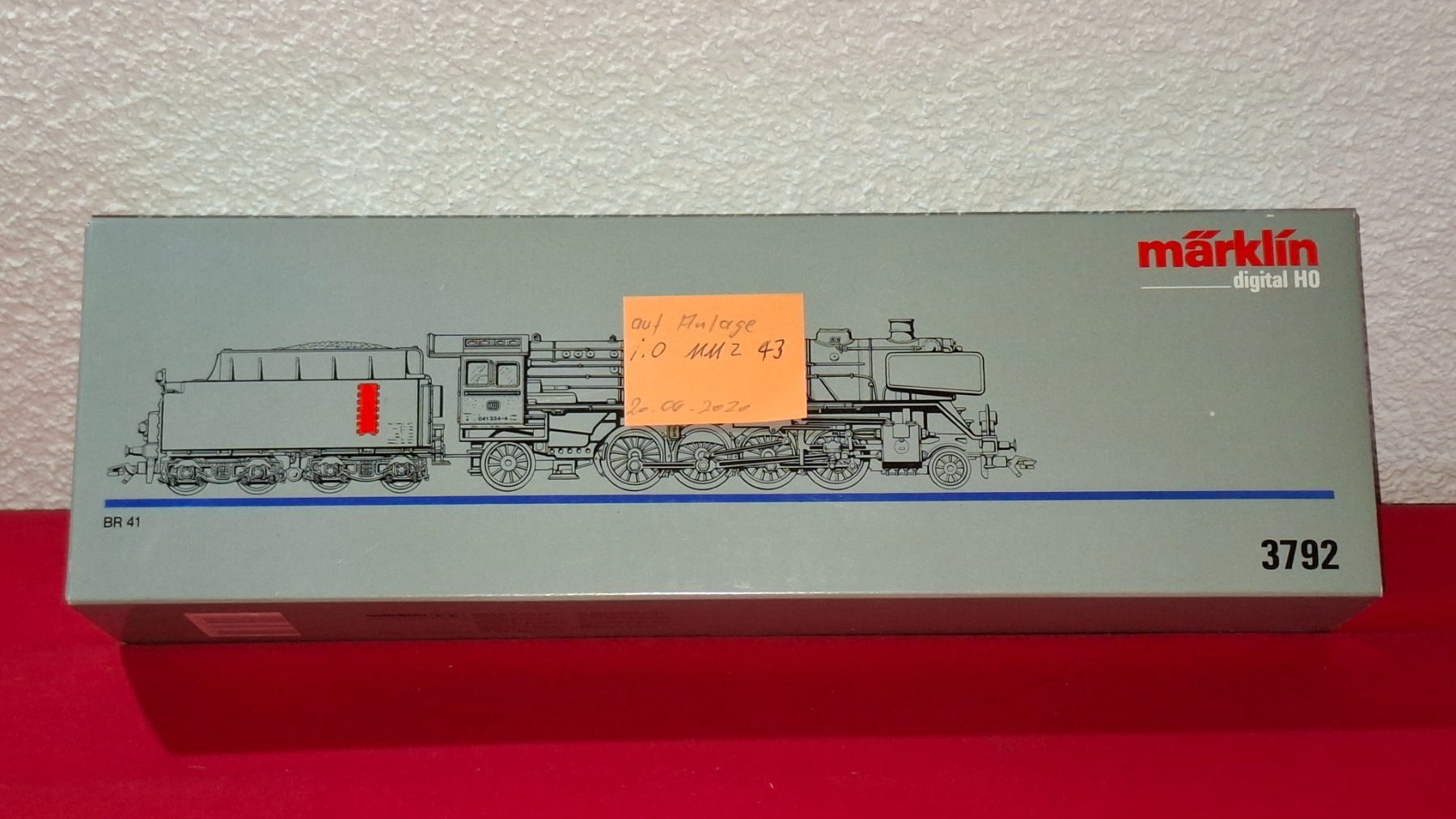 Märklin Modelleisenbahnen: Märklin : D`Lok  BR41 der DB,AC, Digital – Gebraucht aus Märwil von Siebenzipfel 4
