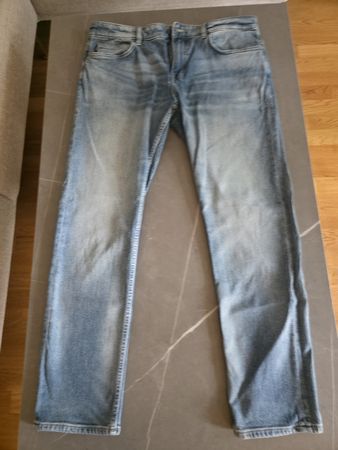 Herren Jeans BOSS DELAWARE SLIM light blue Grösse W36 L32