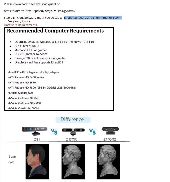 3D Scanner ZS1 for 3D Printer Body Kaufen auf Ricardo