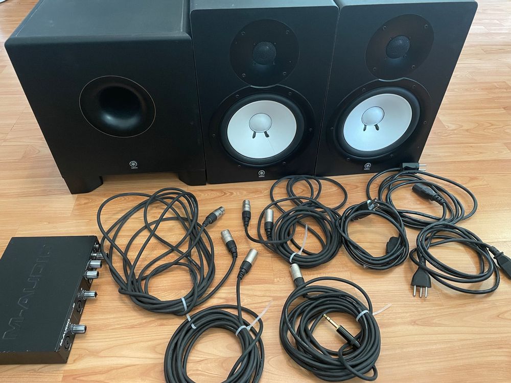 Yamaha Studiomonitor HS80M mit Subwoofer Kaufen auf Ricardo