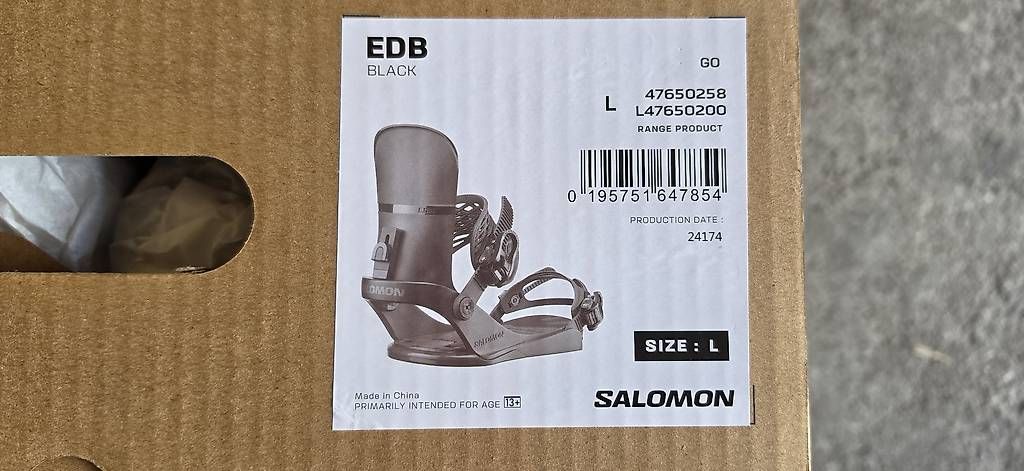 Attacchi: Salomon Snowboard Bindung – Nuovo e nell'imballaggio originale da Leibstadt venduto da Stefu79 1